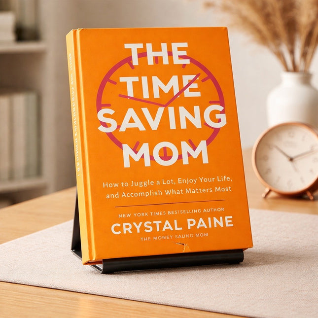 The time saving mom hardback book by Crystal Paine