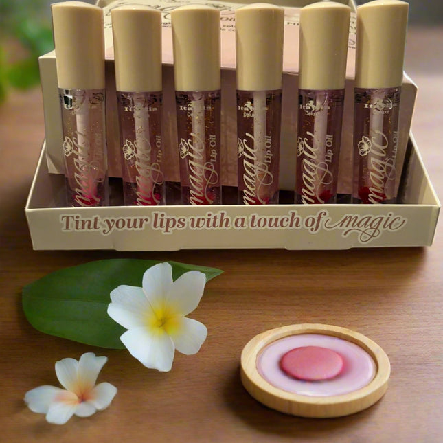 24K magic lip oil - Tula Rose