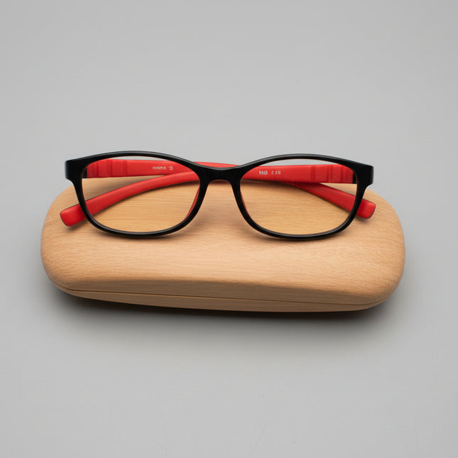 Mind Bridge kids glasses with wooden case
