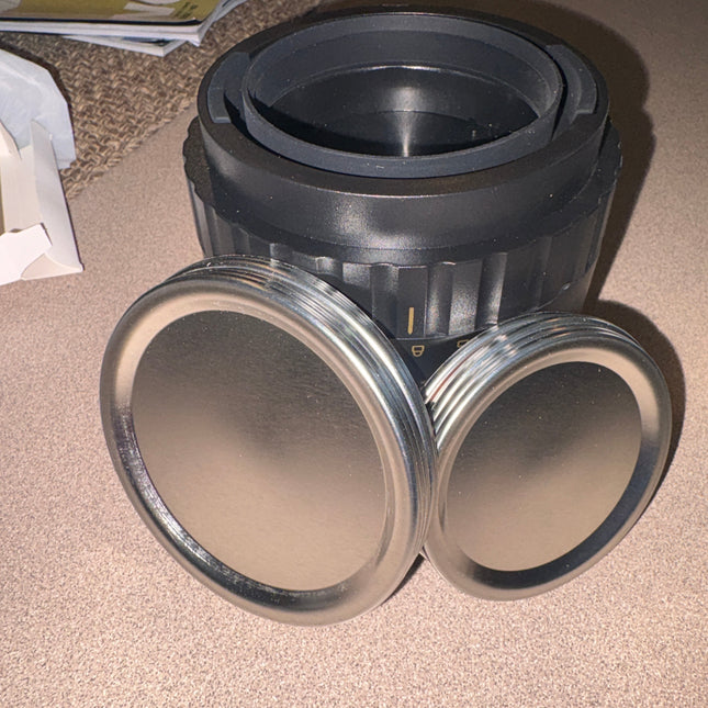 Everjar, electric mason jar, vacuum sealer