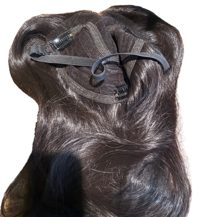 Dark brown wig