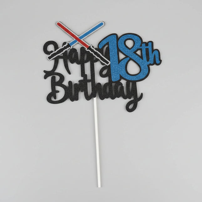 Happy 18th Birthday sign