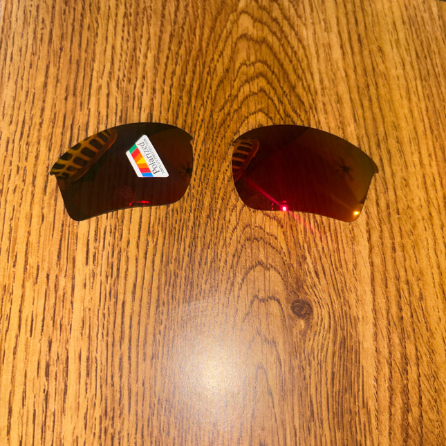Replacement lenses for Oakley glasses, frog skin fire red