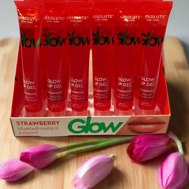 Absolute strawberry Glow Lip Gloss - Tula Rose