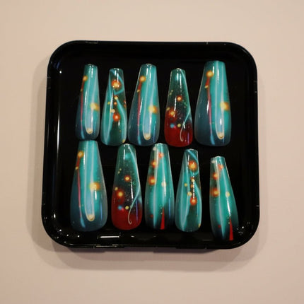 Blue burst - Tula Rose