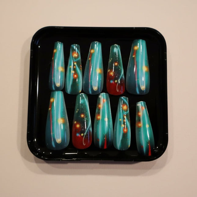 Blue burst - Tula Rose