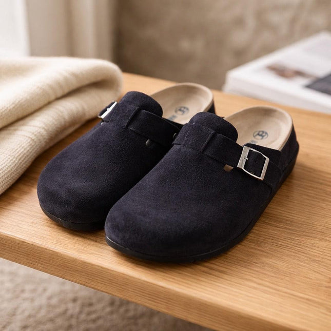 Classic leather wooden clogs - Foostuff! Amazing Deals Every Day!