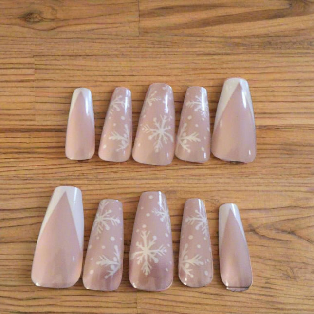 Effortless press - on nails pink 006 - Tula Rose