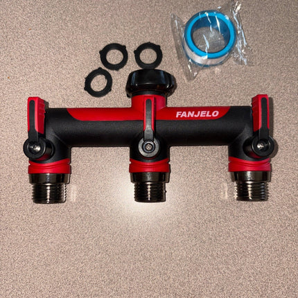 FANJELO three-way garden hose splitter - Foostuff! Amazing Deals Every Day!