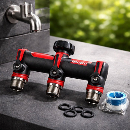 FANJELO three-way garden hose splitter - Foostuff! Amazing Deals Every Day!