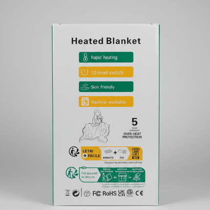 Heated blanket - Foostuff! Amazing Deals Every Day!