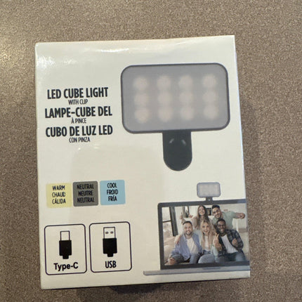 Led cube light with clip - Foostuff! Amazing Deals Every Day!