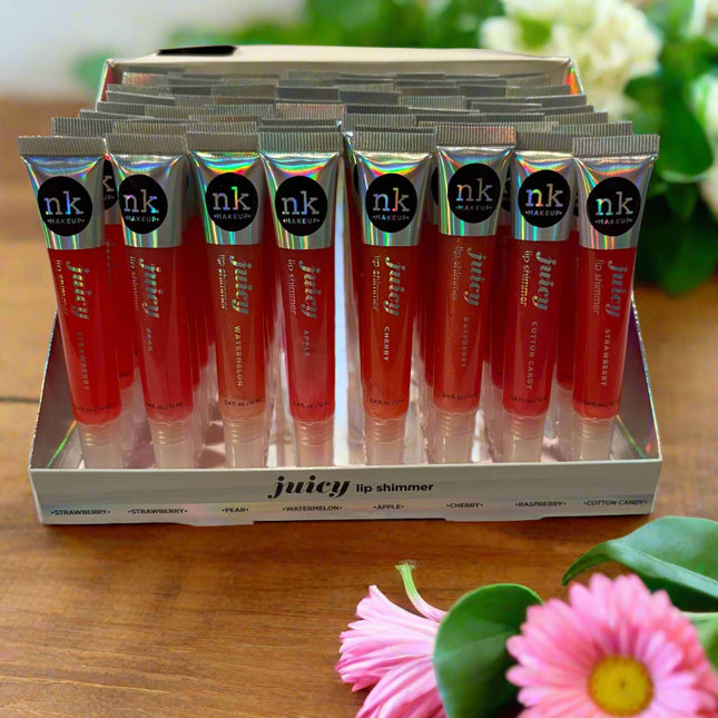 NK juicy lip shimmer gloss - Tula Rose