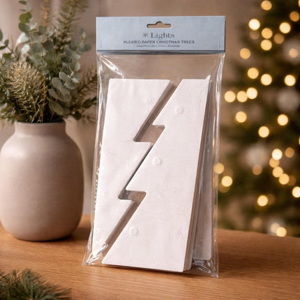 Pleated paper Christmas tree trees - Foostuff! Amazing Deals Every Day!