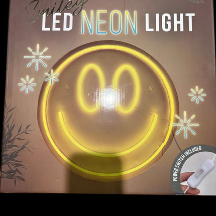 Smiley LED neon light - Foostuff! Amazing Deals Every Day!